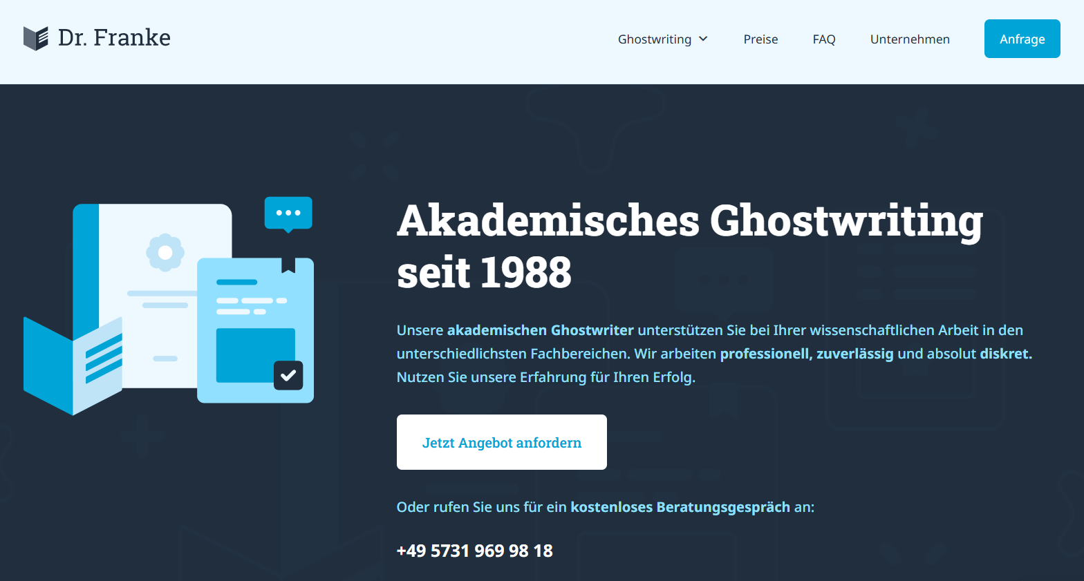 akademisches ghostwriting drfranke.de