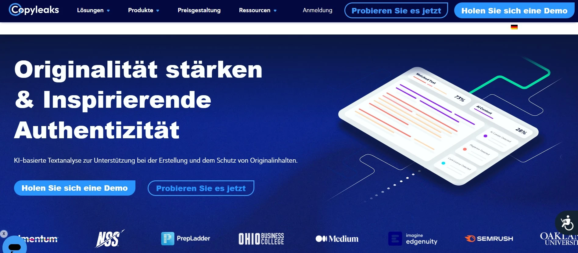 Copyleaks plagiat scanner